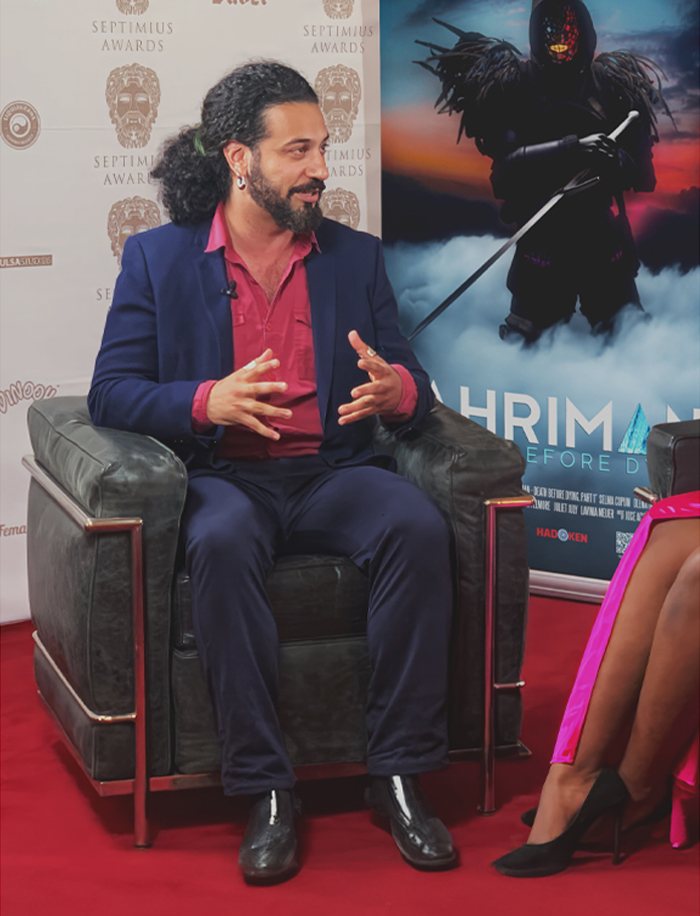 Mani Nickpour interviewed at the Septimius Awards